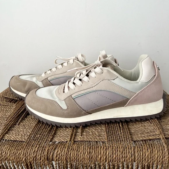 Steve Madden Shoes Women’s 8.5 Kinkade Pastel Sneakers Pink and Brown - Picture 5 of 8